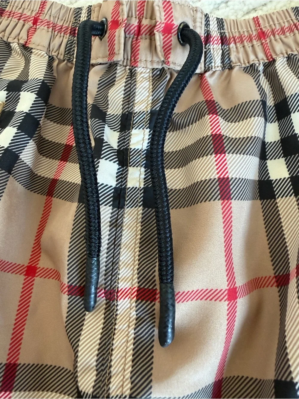 Boys Burberry Swim Trunks
